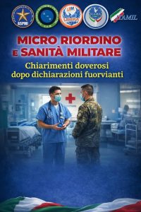 COMUNICATO STAMPA CONGIUNTO DELLE SIGLE SINDACALI ESERCITO.