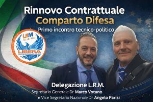 CONTRATTI ESERCITO. Libera Rappresentanza dei Militari al tavolo negoziale per il rinnovo 2025-2027