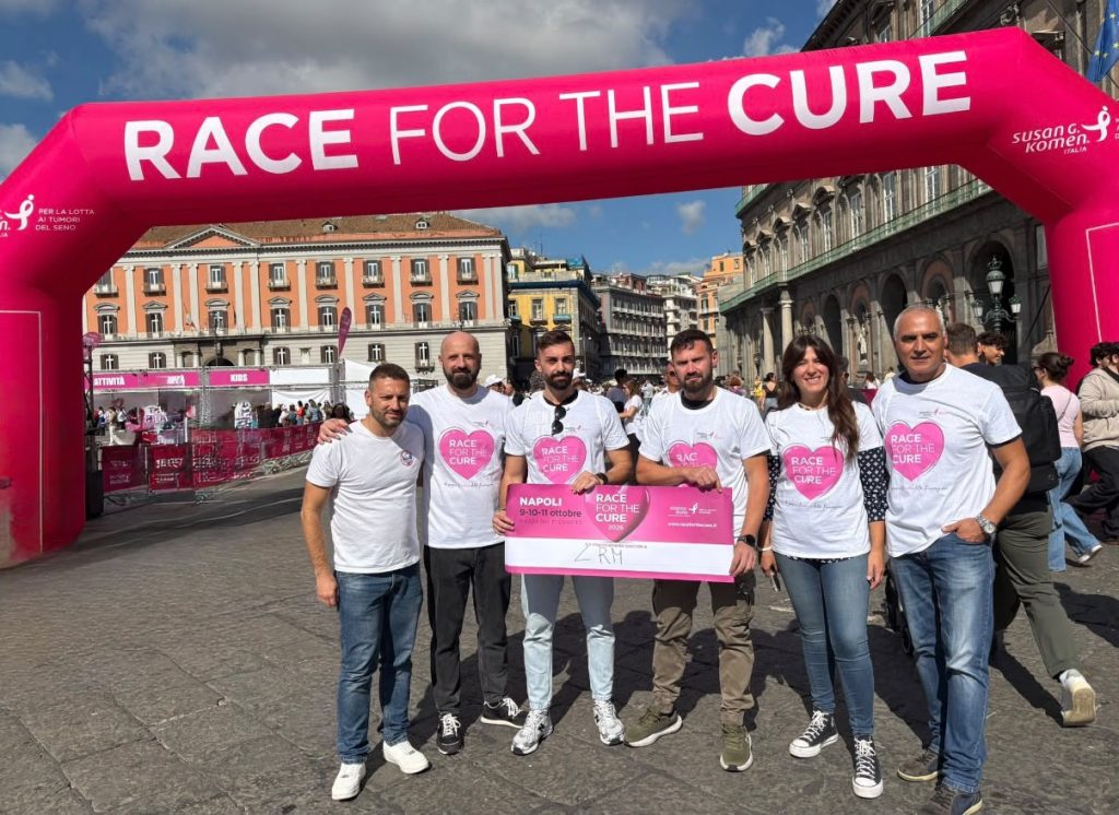 La delegazione LRM alla Race for the Cure di Napoli, 11 ottobre 2026